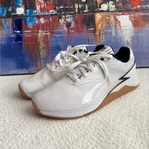 Reebok Nano X3 White Black Gum Unisex New With Damage Sneakers Mens 9 EU 42